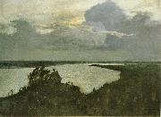 Levitan, Isaak Over eternal tranquility oil on canvas